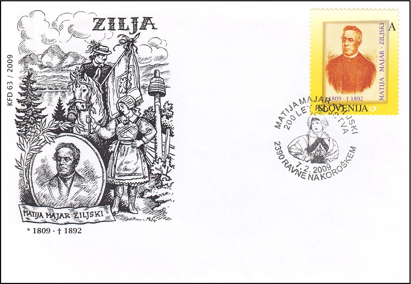 200 LET ROJSTVA MATIJA MAJAR ZILJSKI